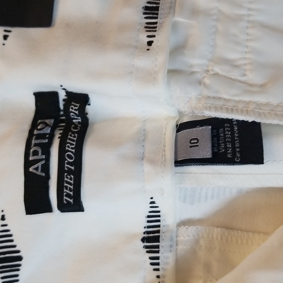 APT. 9 The Torie Capri sz. 10 - Picture 4 of 6